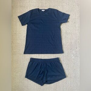Lake Pajamas T-Shirt and Shorts Set